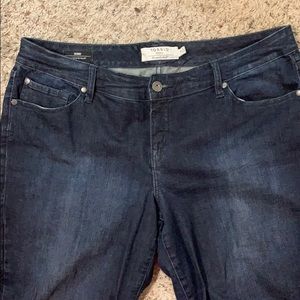 Torrid dark wash skinny jeans